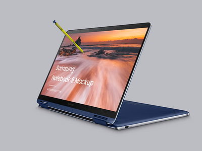 Laptop Mockup (Samsung Notebook 9)