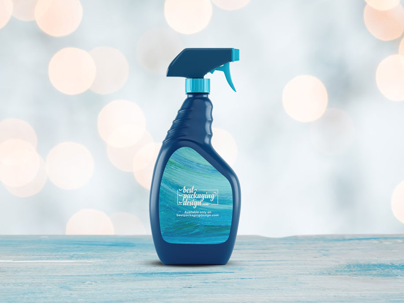 Download Free Download - Spray Bottle PSD Mockup by Anchal on Dribbble