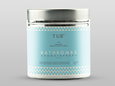 Cosmetics Packaging Design - Bath Bombs Label