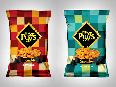 Handi Foods(PITA Puffs) Packaging Design packaging packaging design