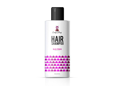 Shampoo Packaging Label Design