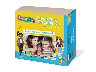 Origami Kit - Kids Packaging Design kids packaging design origami kit
