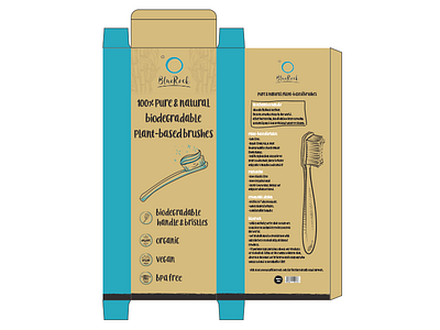 Bamboo Brush Box Packaging Design