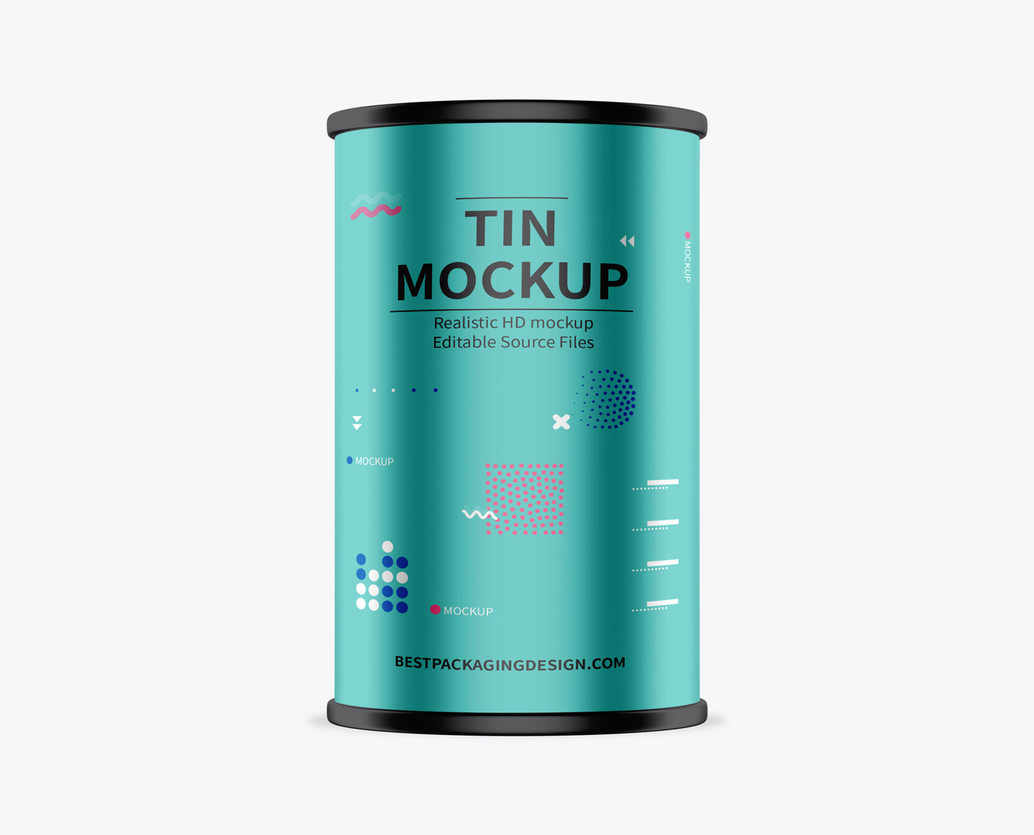 Download Dribbble Olive Long Size Tin Can Mockup Front Jpg By Anchal
