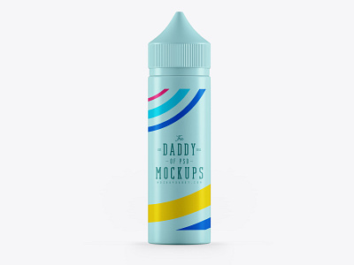 Vape Unicorn Bottle Mockup bottle bottle mockup design mockup mockups packaging unicorn vape