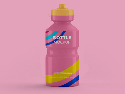 Download Sport Plastic Water Bottle Mockup By Anchal On Dribbble