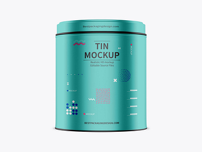 Download Tea Tin Psd Mockup By Anchal On Dribbble