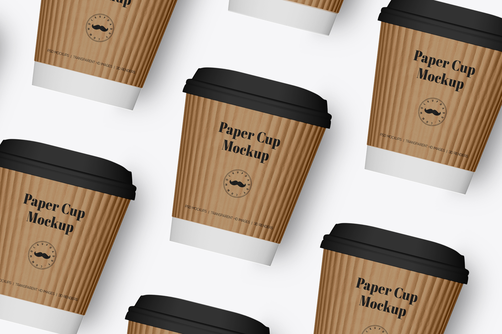 Download Coffee Cup Mockup 3 Sizes By Anchal On Dribbble