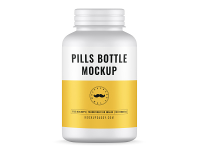 Pills Bottle Mock-Up
