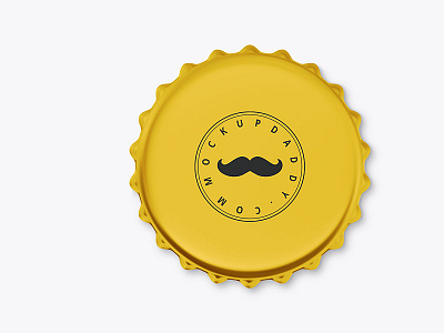 Download Bottle Cap Mockup By Anchal On Dribbble