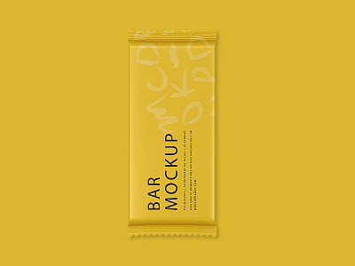 Chocolate Wrapper Mockup