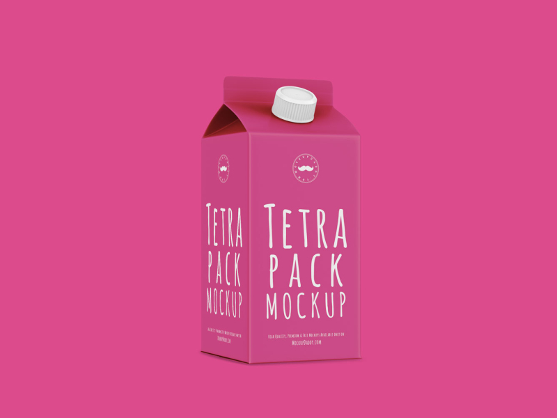 Download Tetra Pack Mockup By Anchal On Dribbble