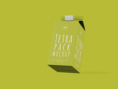 Download Tetra Pack Mockup By Anchal On Dribbble