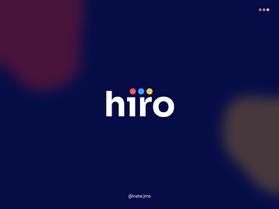 Hiro logo branding design graphic design logo typography