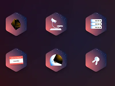 Data's Skillset branding icon iconography illustration ui