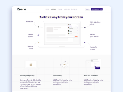 Drovio Website