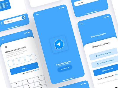 Messaging app UI/UX Design