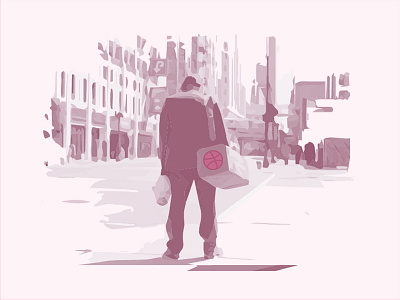 Hello, Dribbble debuts dribbble first shot invite joker new