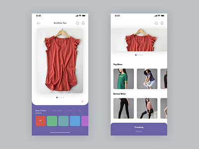 Apparel App android app apparel ios iphone market new ui ux