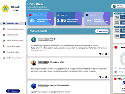 SISTEM INFORMASI AKADEMIK UTM