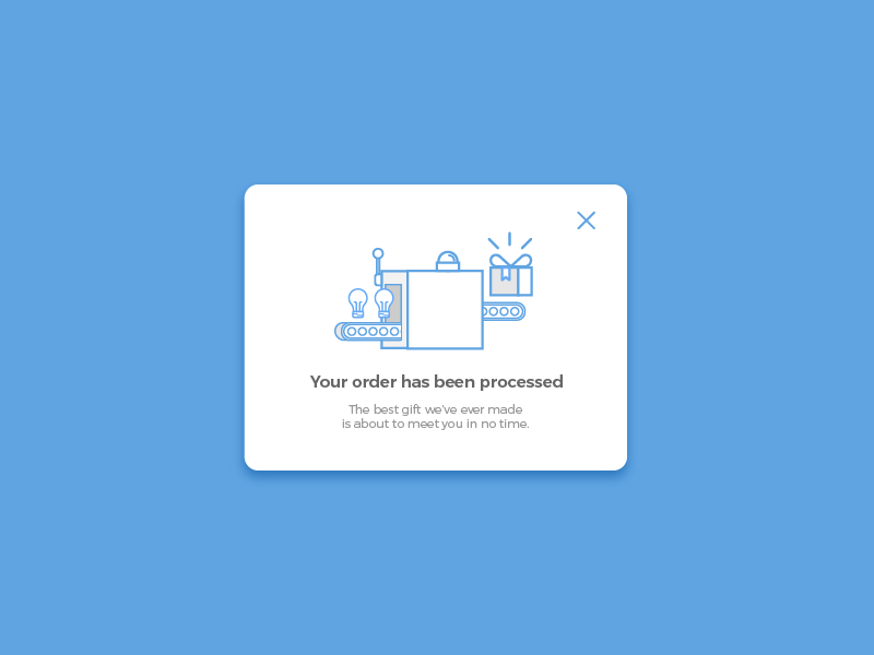 DailyUI Pop Up Message by Broto Seno on Dribbble