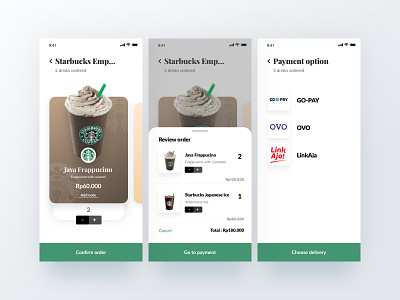 Coffee App - Payment coffee app finder interface ios payment ui ux