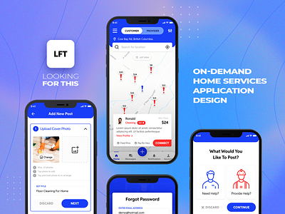 On-Demand Home Services App Concept