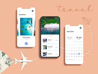 Travel Planning App Concept
