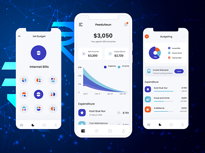 Expense Management App Concept