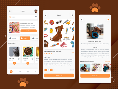 Pet Store App Concept