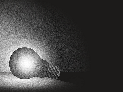 noise black black and white grain light lightbulb noise texture white