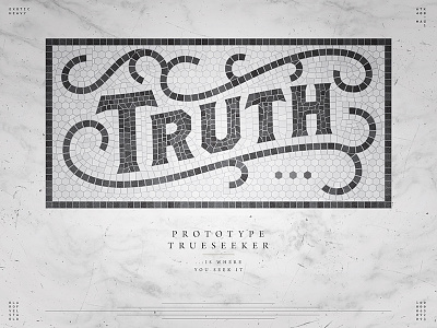 Destiny — Truth destiny exotic heavy marble mosaic rip dinklebot truth typography