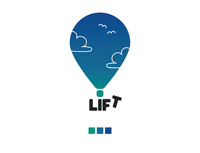 Daily Logo Challenge Day 2: Hot Air Balloon Logo dailylogochallenge logo design