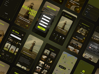 ABANDONED APP | Travel mobile app design mobile mobile app travel travel app ui webdesign