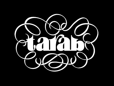 Tarab. Lettering calligraphy