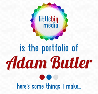 LittleBigMedia adam butler color colour littlebigmedia portfolio rainbow spirograph website wheel