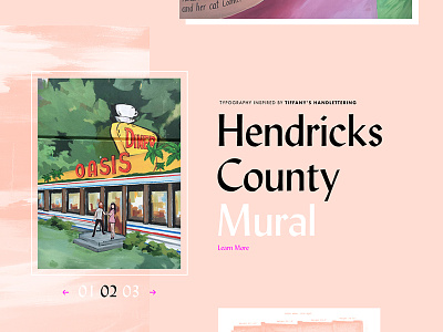 Muralist Website Moodboard
