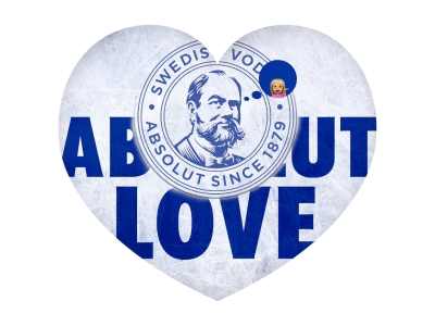 Absolut Love absolut drink love romance valentines vodka