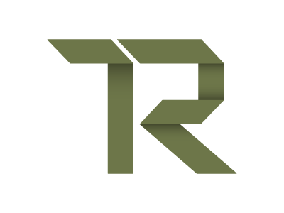 TR Monogram branding logo monogram tr typography