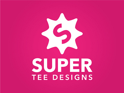 Super Tee Designs Logo logo simple tee shirt logo