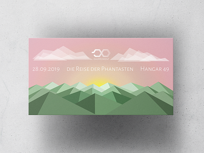 dasMoment - Reise der Phantasten, Event Graphic Design