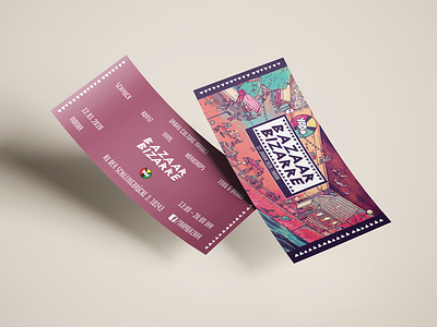 Bazaar Bizarre, Leaflet Design