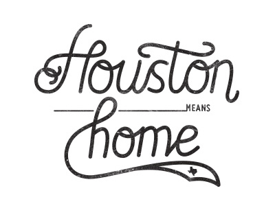 Houston 2 design hand lettering lettering texture type typography