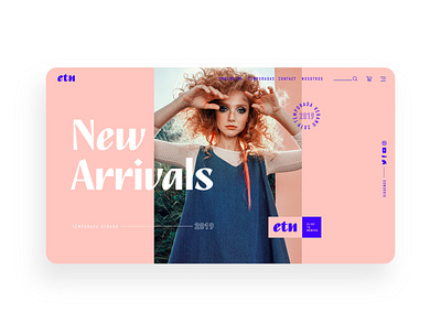 CONCEPT ETN design fashion home screen web