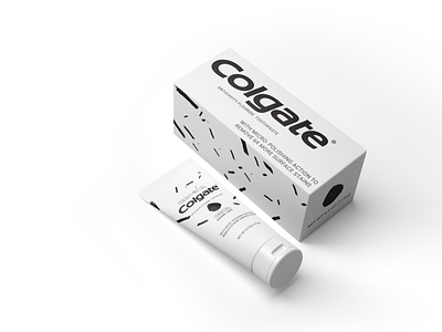 Colgate- Repackaging project packaging dieline branding
