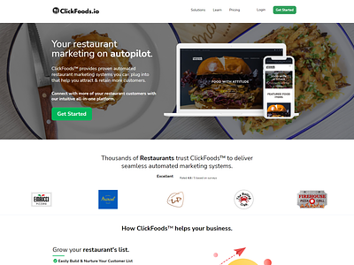 Clickfoods.io | Restaurant Marketing SaaS