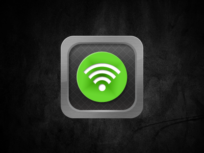 Wireless icon app apple icon