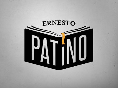 Patino author book bookmark logo