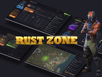 Rust Zone (Gambling) gambling game rust safe zone uiux