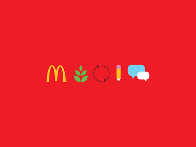 Unused - Scale for Good Initiative by McDonald's branding corporate corporate branding corporate design corporate identity design digital graphic design icon illustration illustrator symbols vector